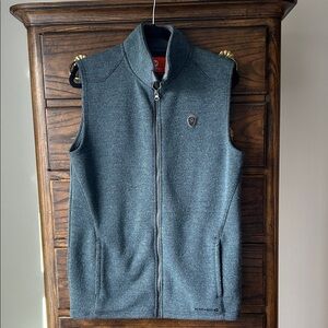 Men’s Merrell Select Performix Grayish/Blueish Wool Blend Vest